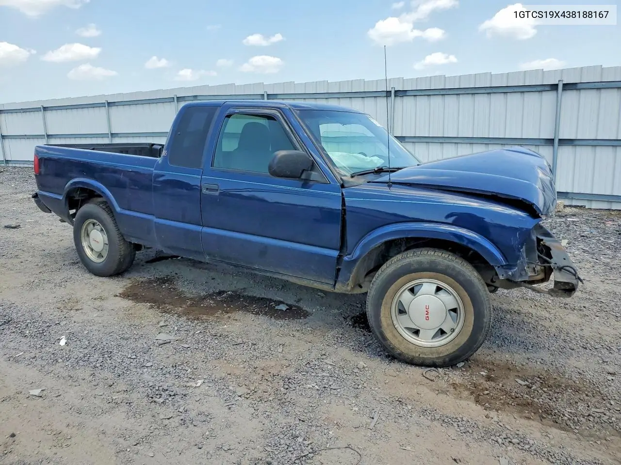 2003 GMC Sonoma VIN: 1GTCS19X438188167 Lot: 57974616