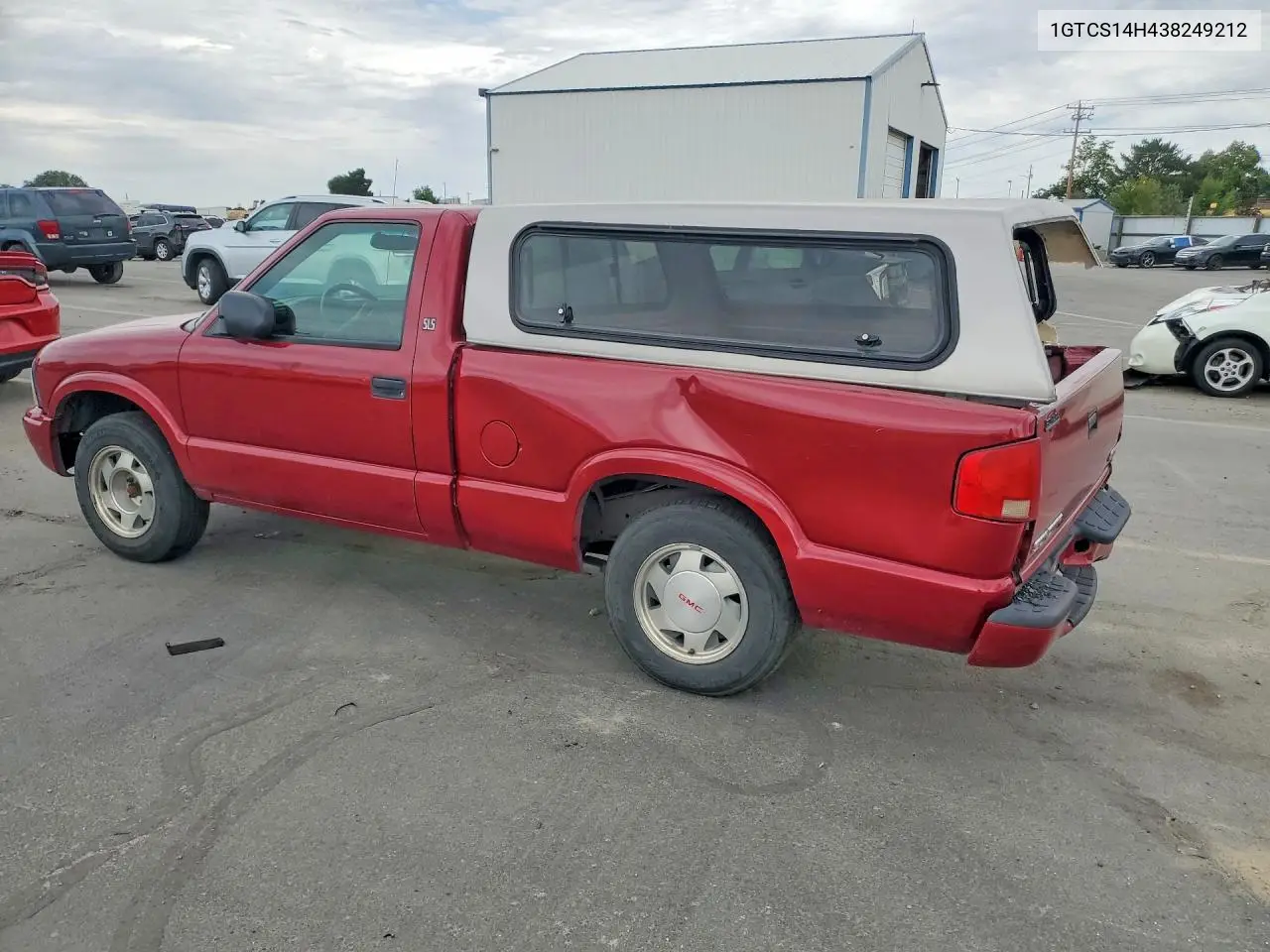 2003 GMC Sonoma VIN: 1GTCS14H438249212 Lot: 60687606