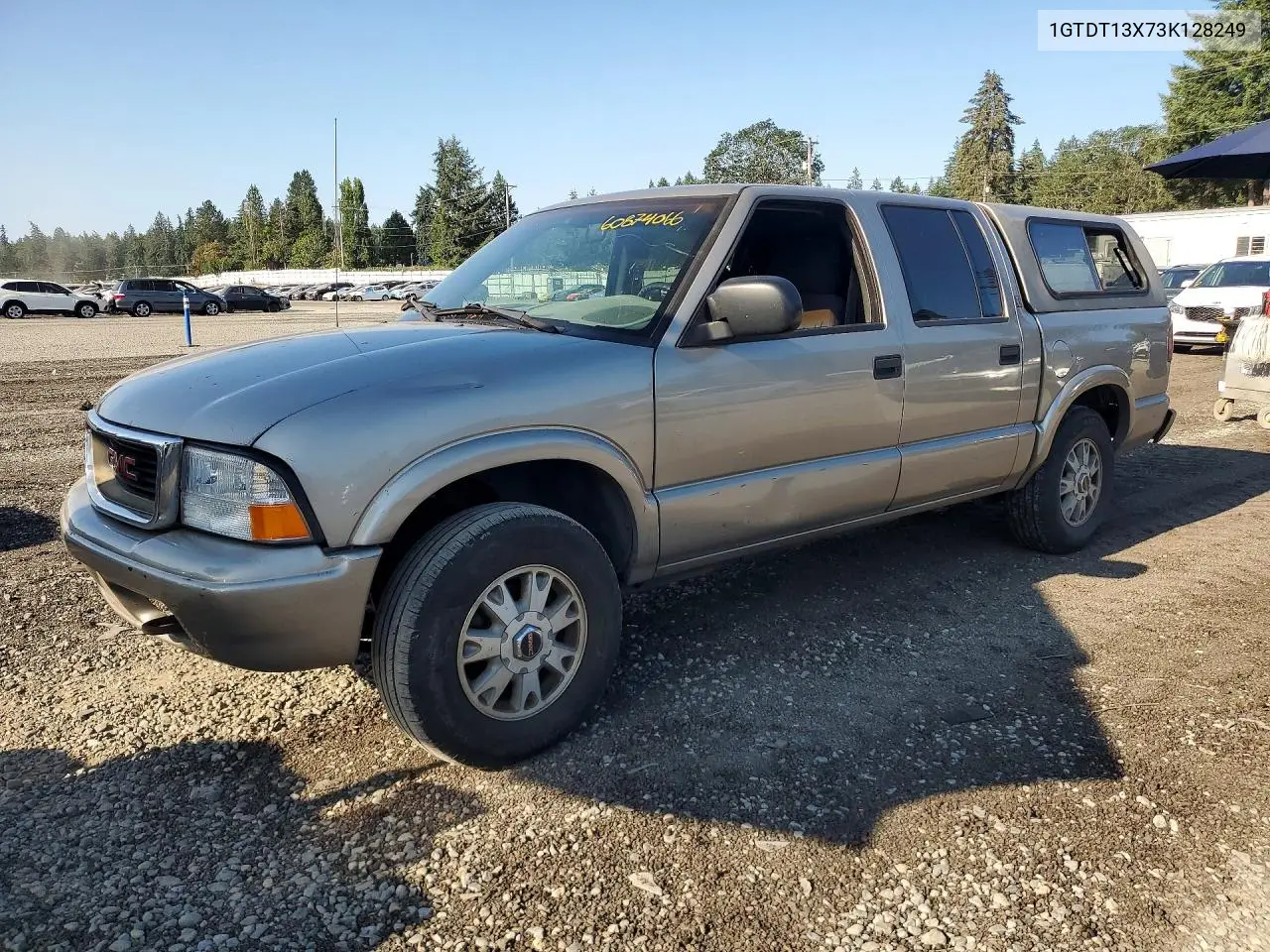 2003 GMC Sonoma VIN: 1GTDT13X73K128249 Lot: 60874066