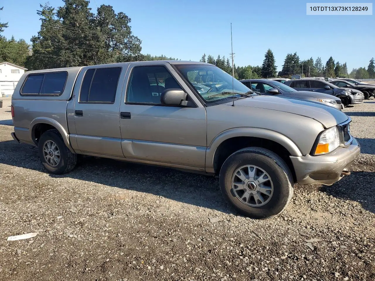 2003 GMC Sonoma VIN: 1GTDT13X73K128249 Lot: 60874066