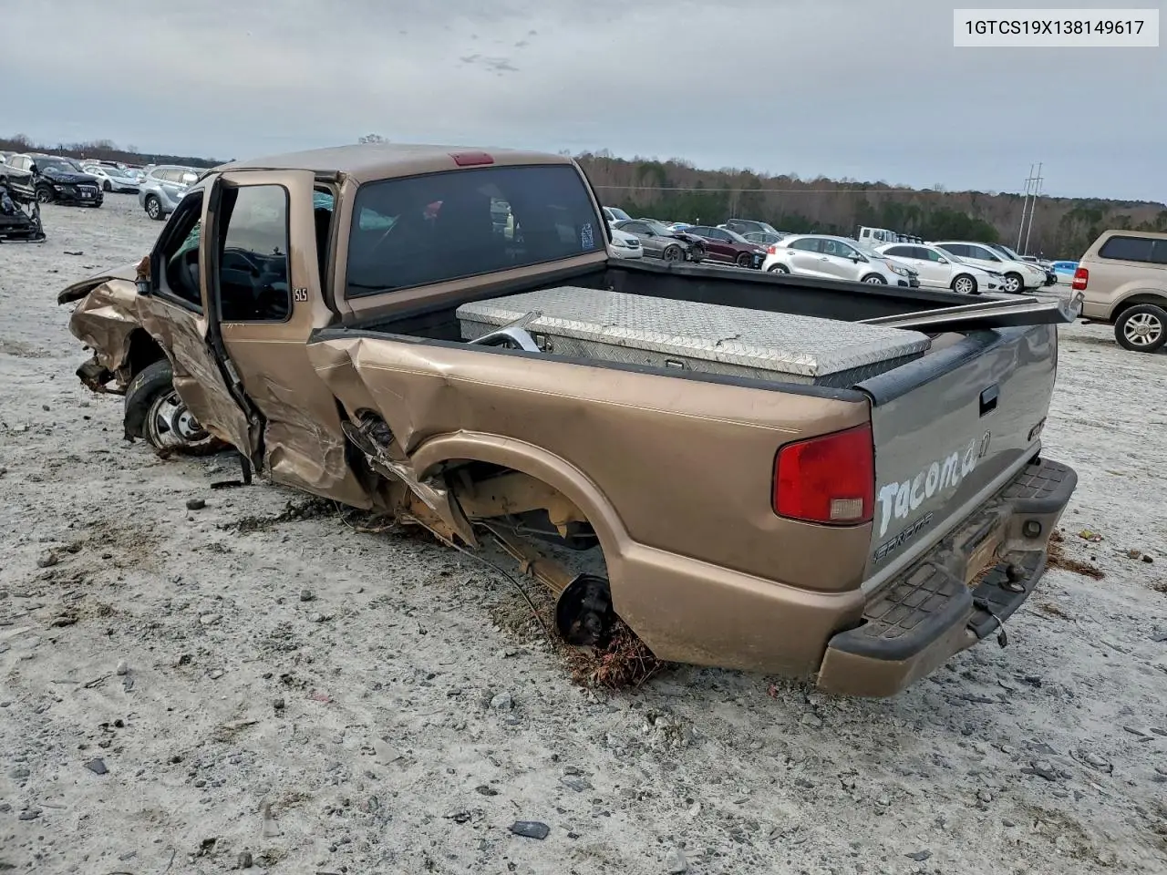 2003 GMC Sonoma VIN: 1GTCS19X138149617 Lot: 94489605