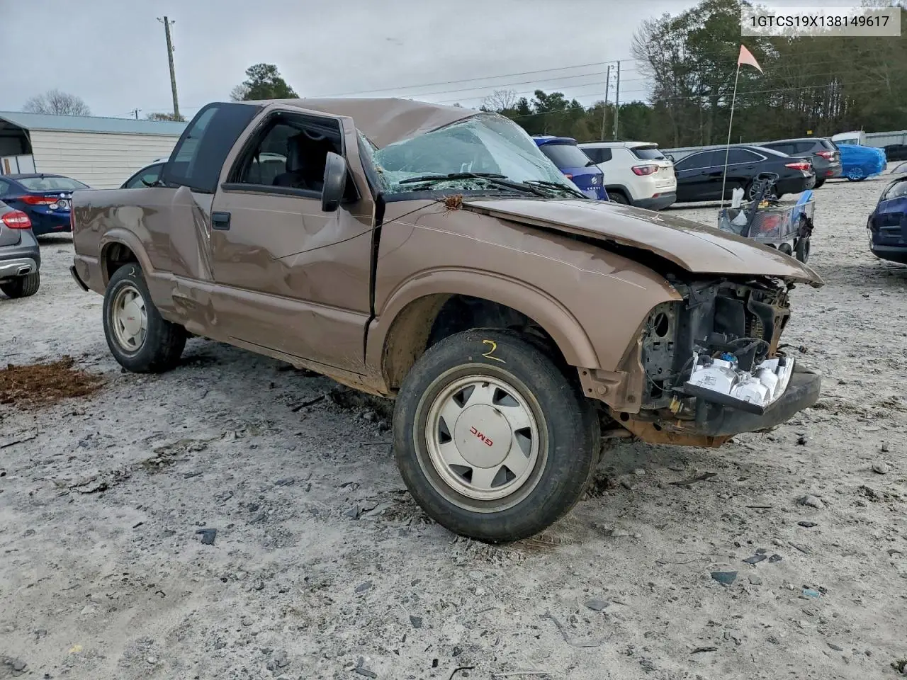 2003 GMC Sonoma VIN: 1GTCS19X138149617 Lot: 94489605