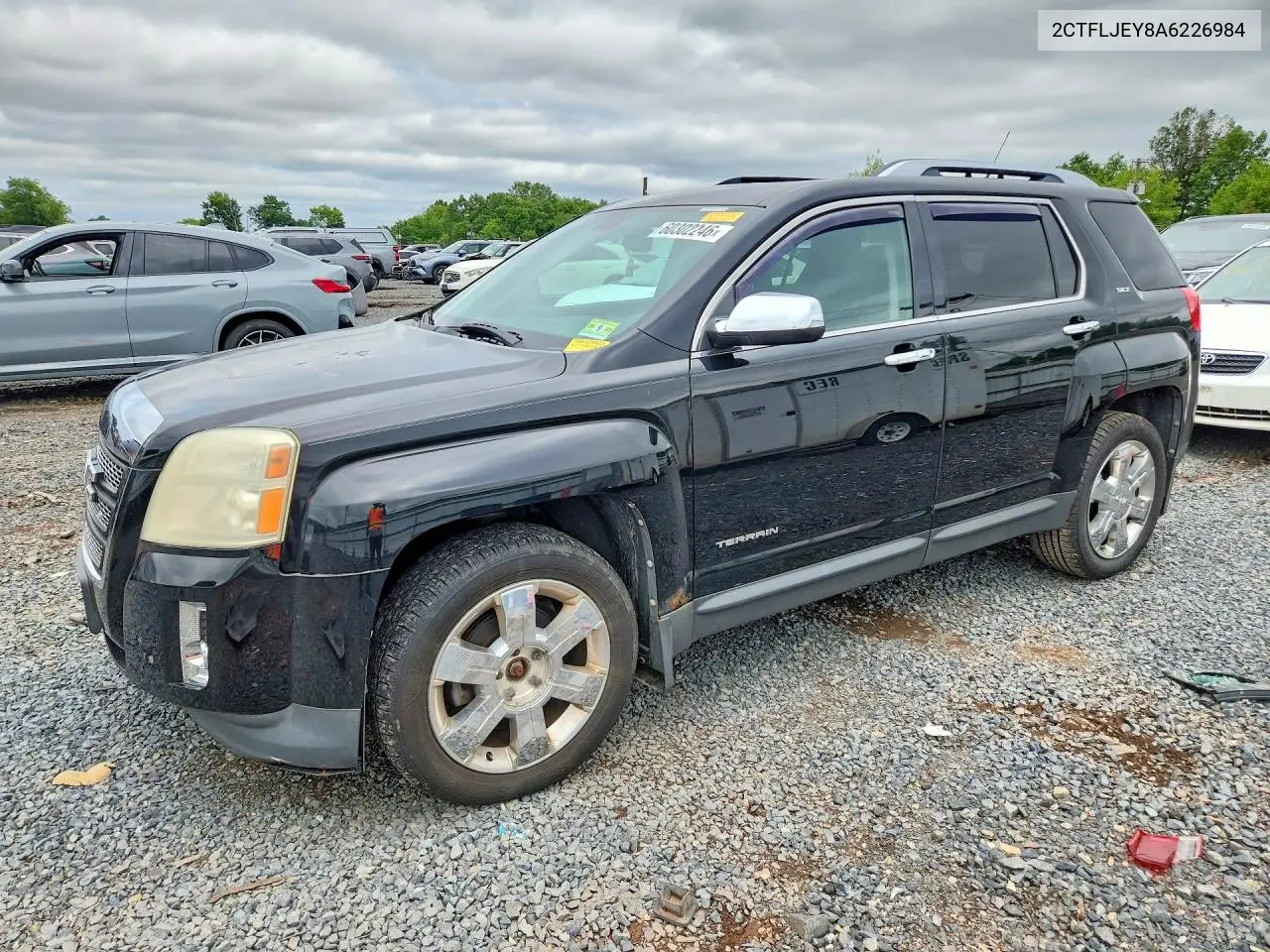 2010 GMC Terrain Slt VIN: 2CTFLJEY8A6226984 Lot: 60302246