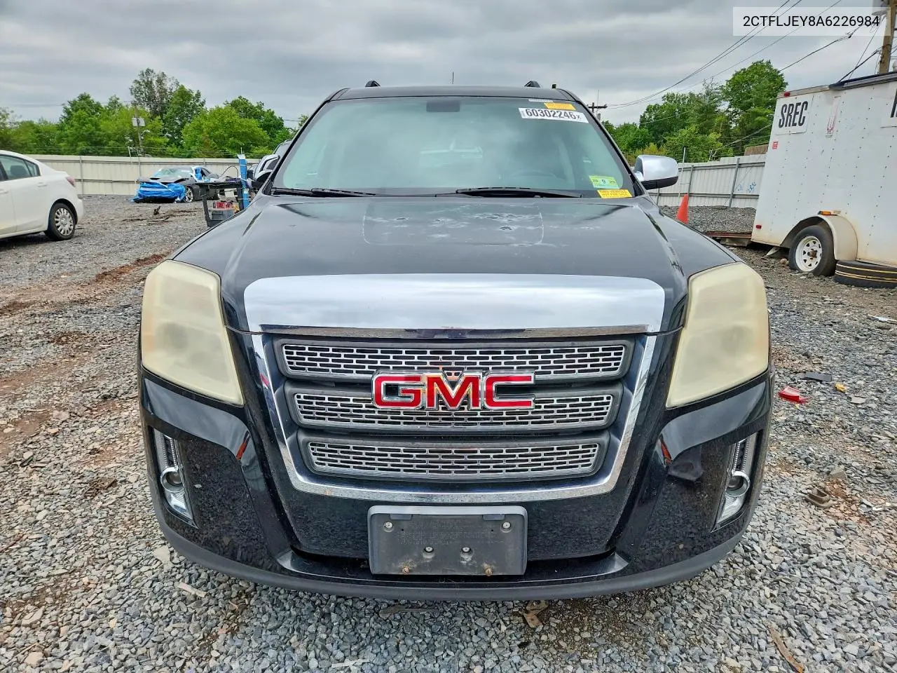 2010 GMC Terrain Slt VIN: 2CTFLJEY8A6226984 Lot: 60302246