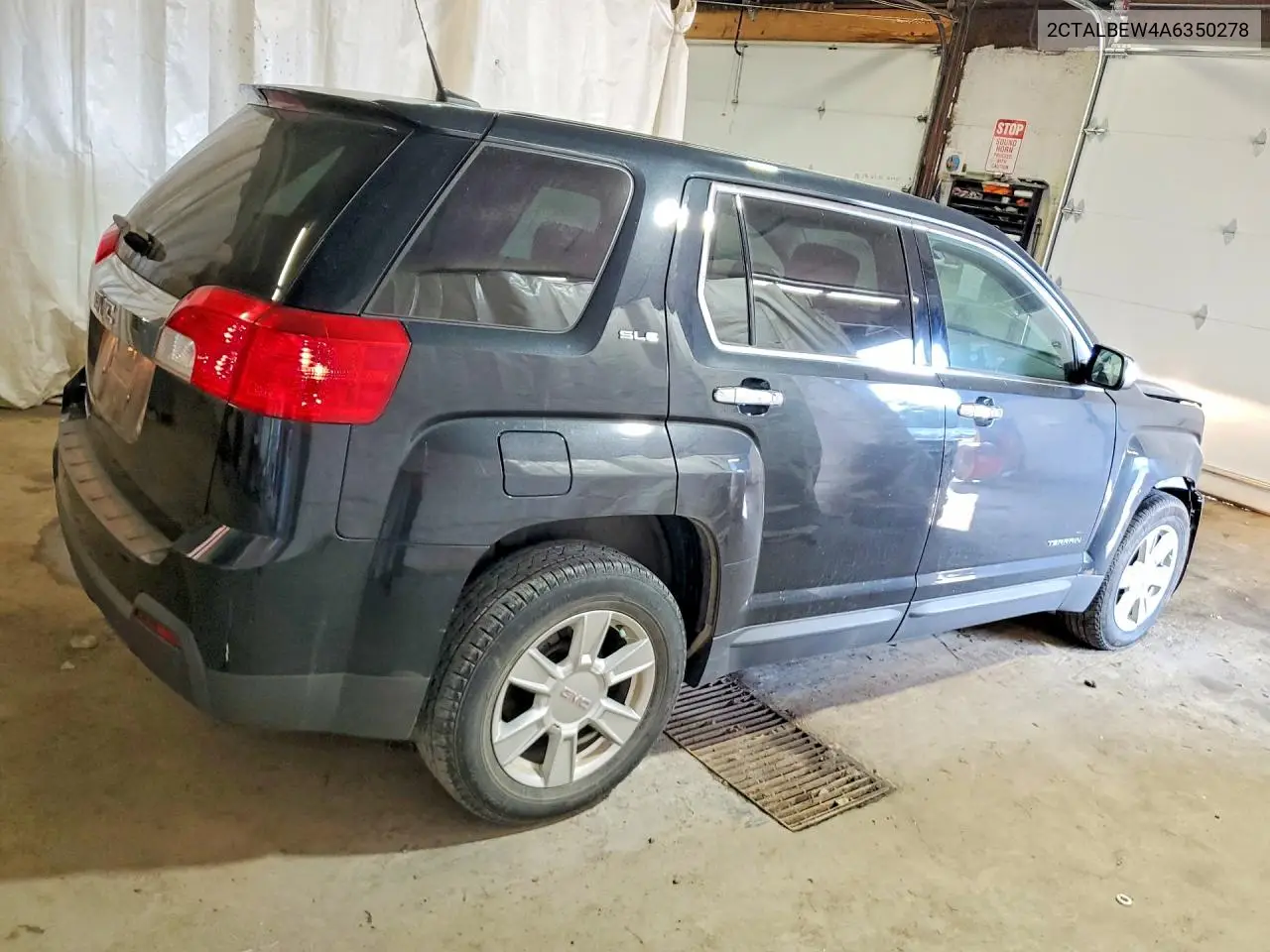 2010 GMC Terrain Sle VIN: 2CTALBEW4A6350278 Lot: 61417526