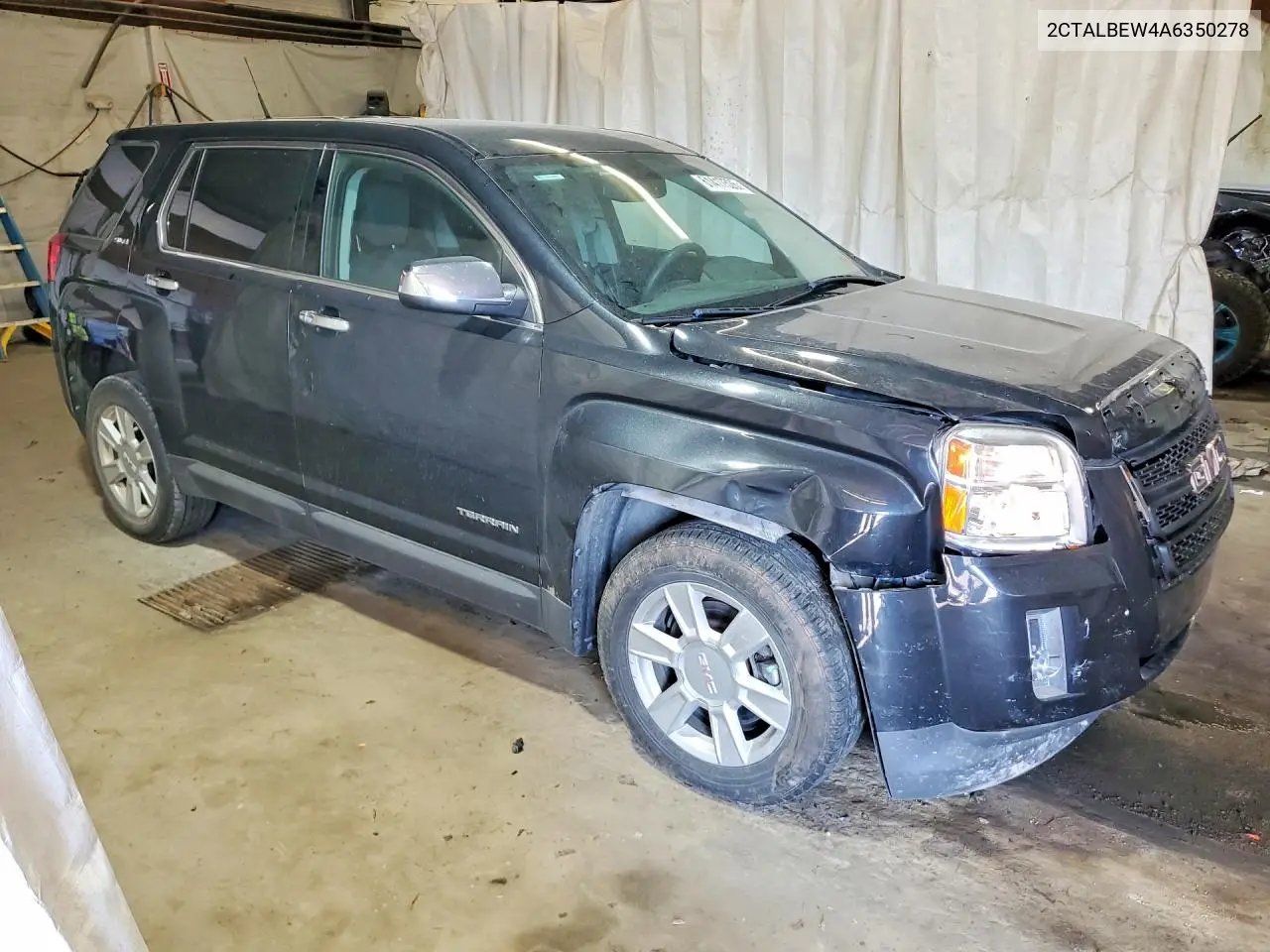 2010 GMC Terrain Sle VIN: 2CTALBEW4A6350278 Lot: 61417526