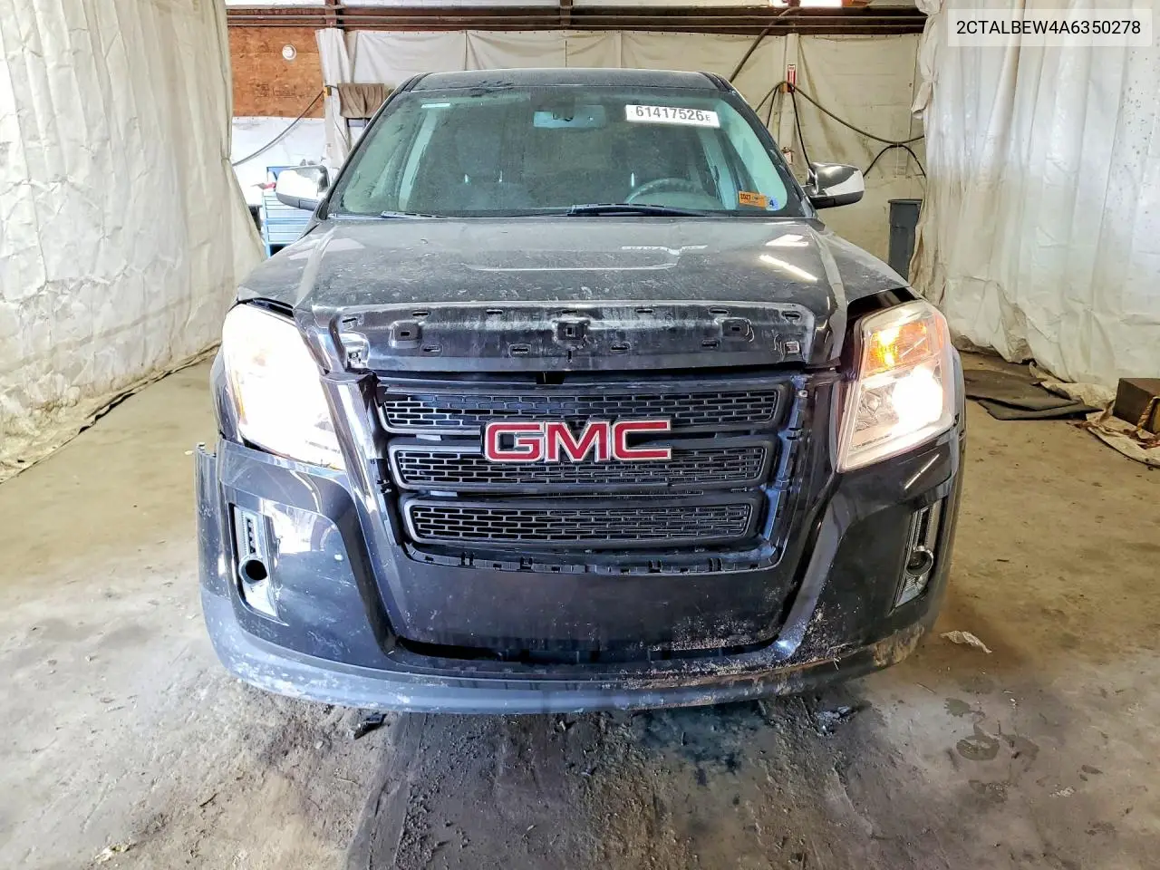 2010 GMC Terrain Sle VIN: 2CTALBEW4A6350278 Lot: 61417526