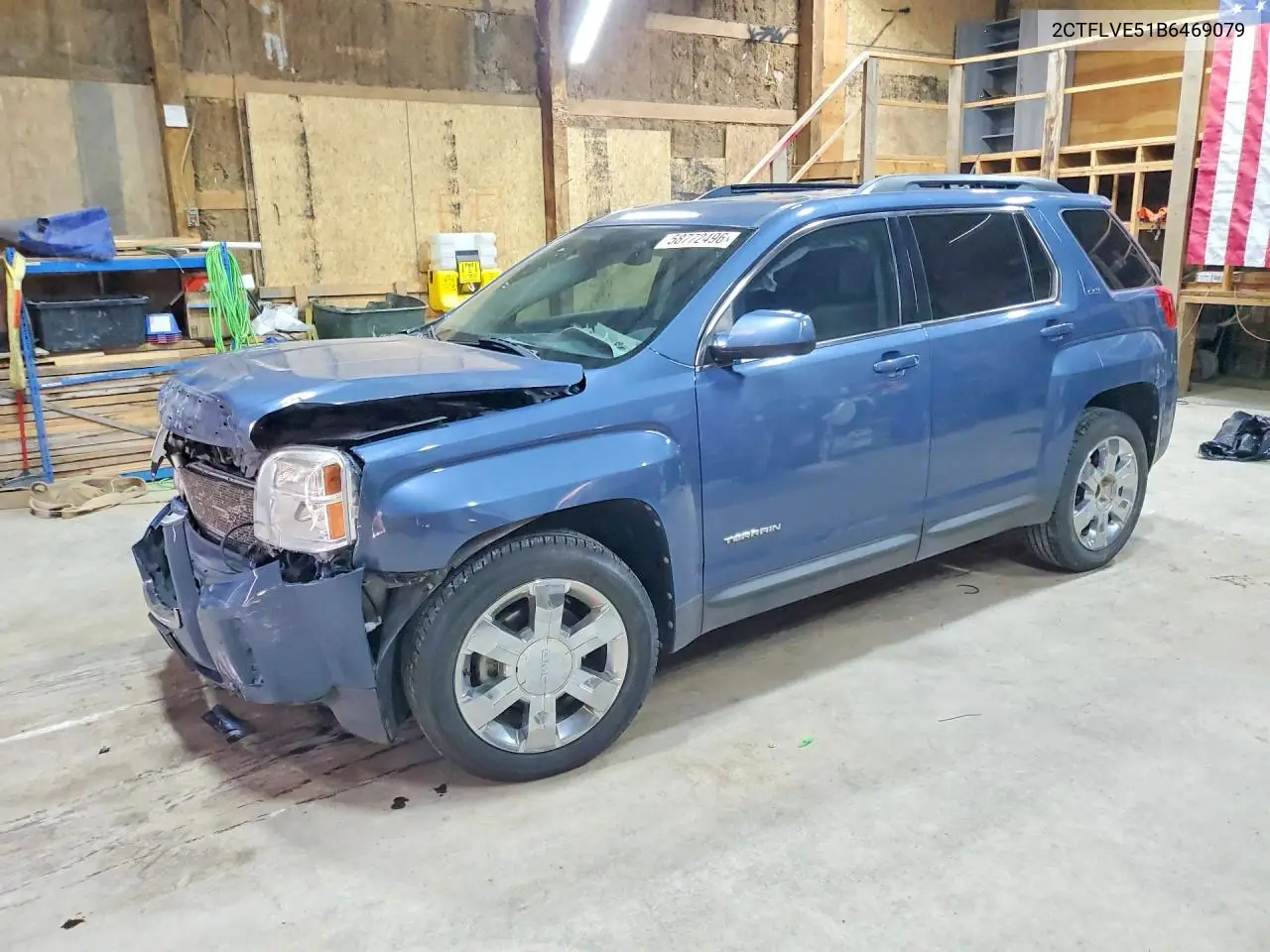 2011 GMC Terrain Slt VIN: 2CTFLVE51B6469079 Lot: 58772496