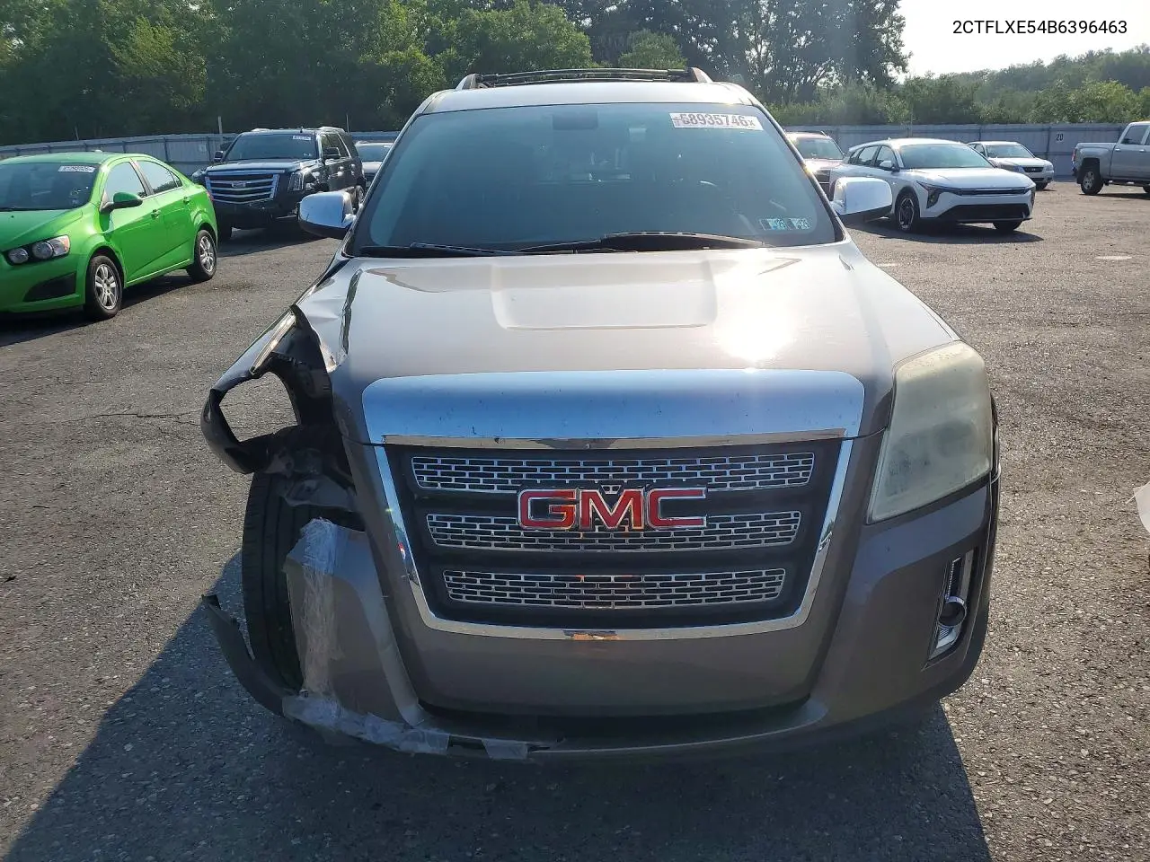 2011 GMC Terrain VIN: 2CTFLXE54B6396463 Lot: 58935746