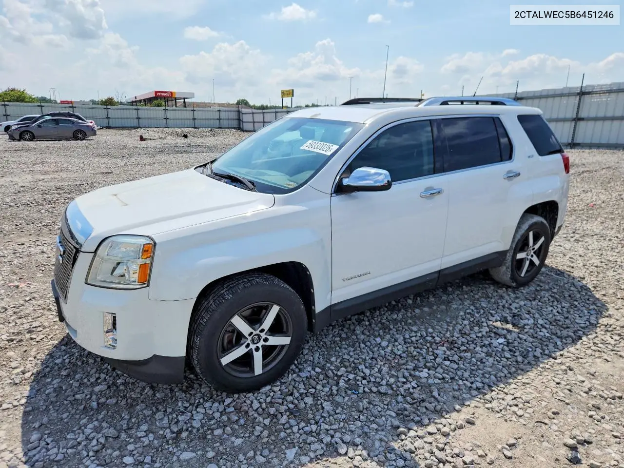 2011 GMC Terrain Slt VIN: 2CTALWEC5B6451246 Lot: 59330026