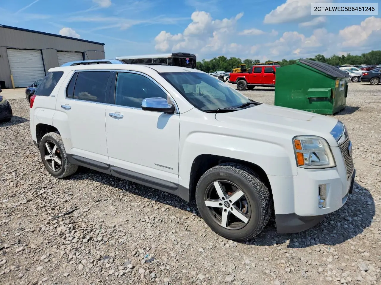 2011 GMC Terrain Slt VIN: 2CTALWEC5B6451246 Lot: 59330026