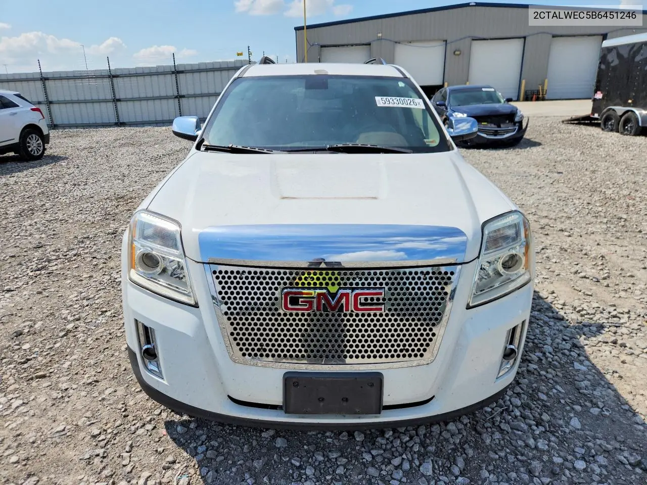 2011 GMC Terrain Slt VIN: 2CTALWEC5B6451246 Lot: 59330026