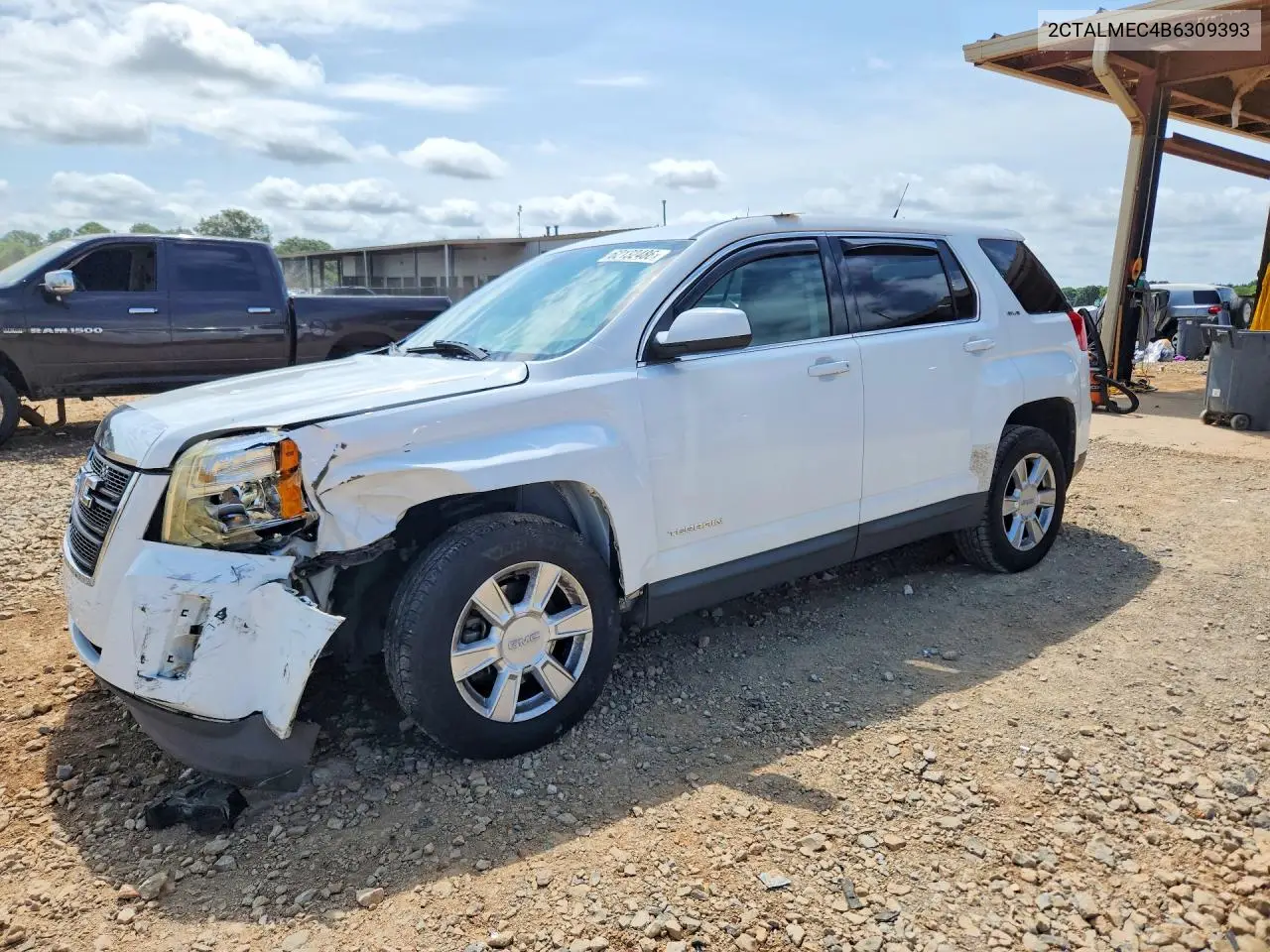 2011 GMC Terrain Sle VIN: 2CTALMEC4B6309393 Lot: 62132486