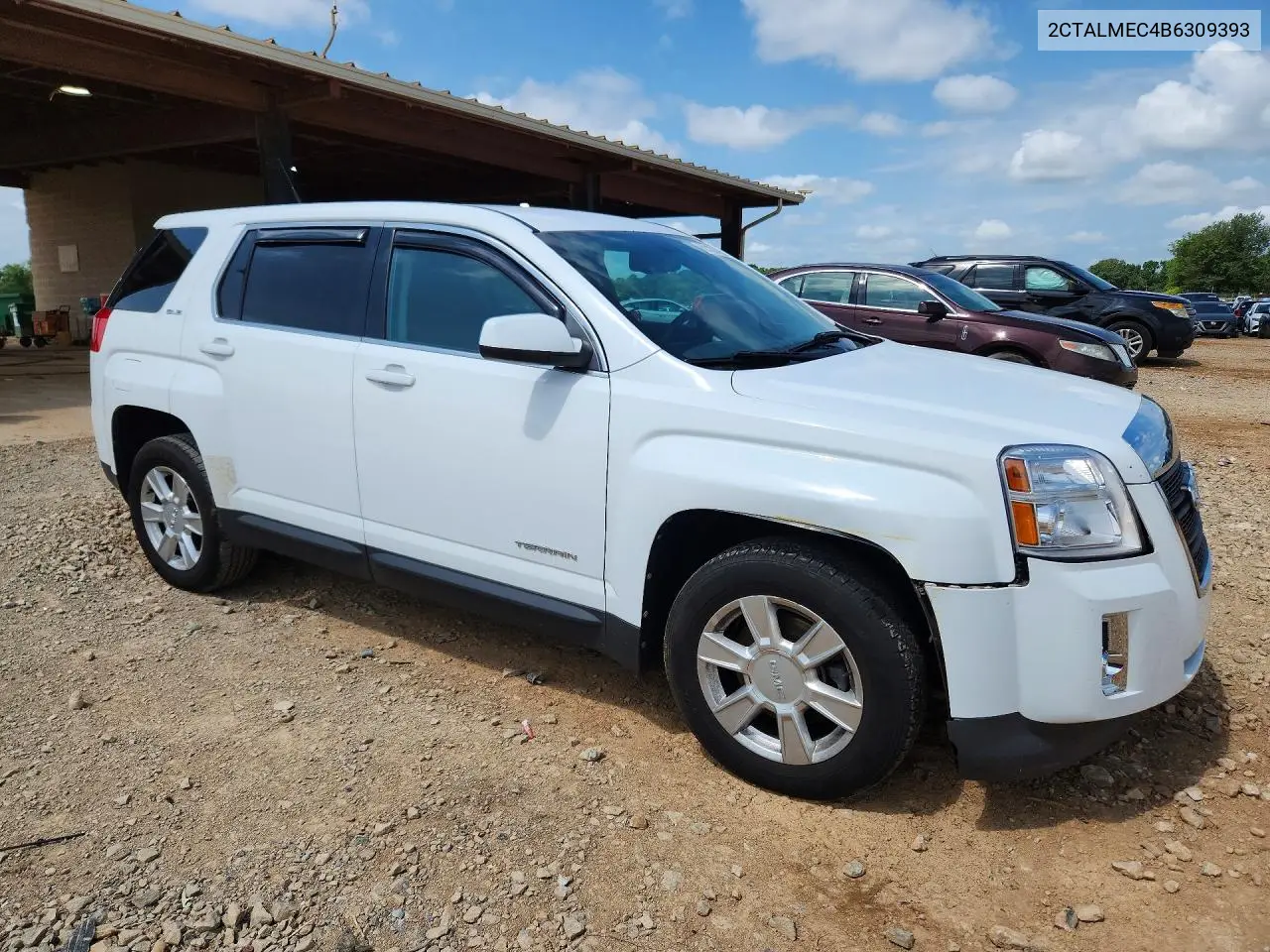 2011 GMC Terrain Sle VIN: 2CTALMEC4B6309393 Lot: 62132486