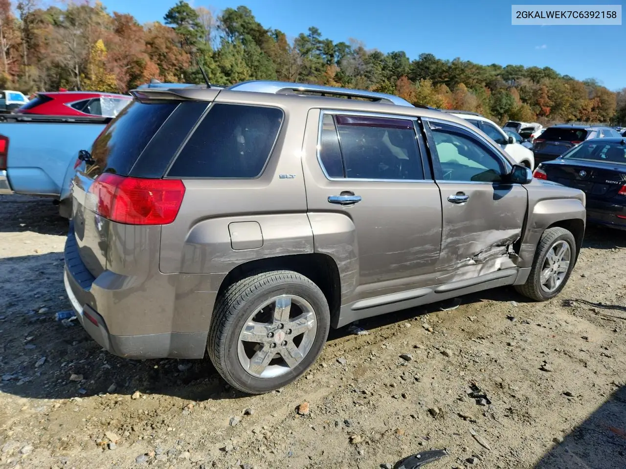 2GKALWEK7C6392158 2012 GMC Terrain Slt