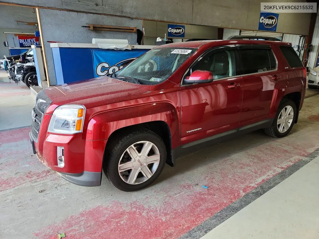 2012 GMC Terrain Slt VIN: 2GKFLVEK9C6215532 Lot: 61525066