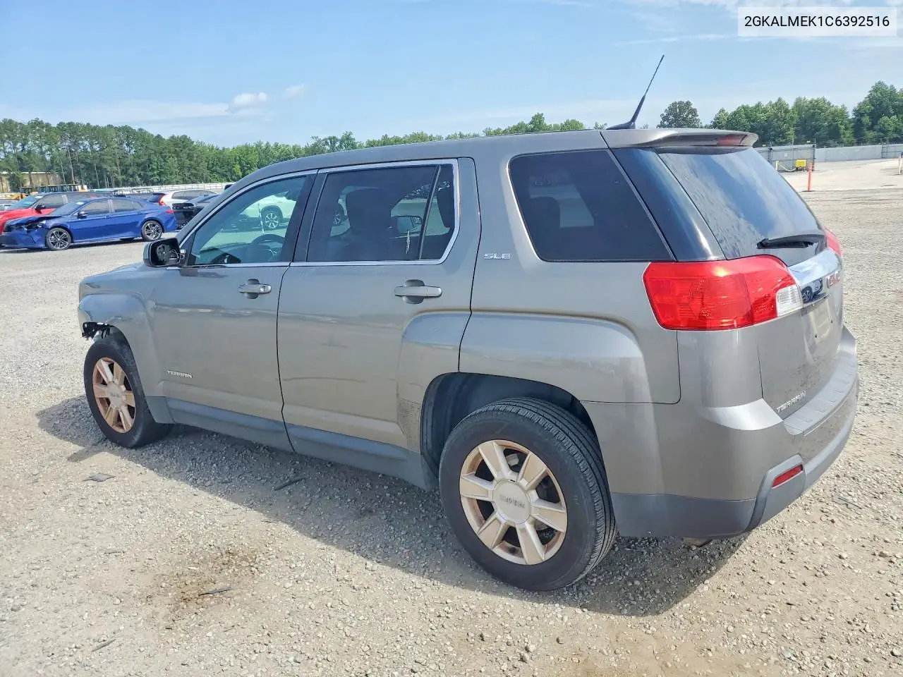 2012 GMC Terrain Sle VIN: 2GKALMEK1C6392516 Lot: 61784016