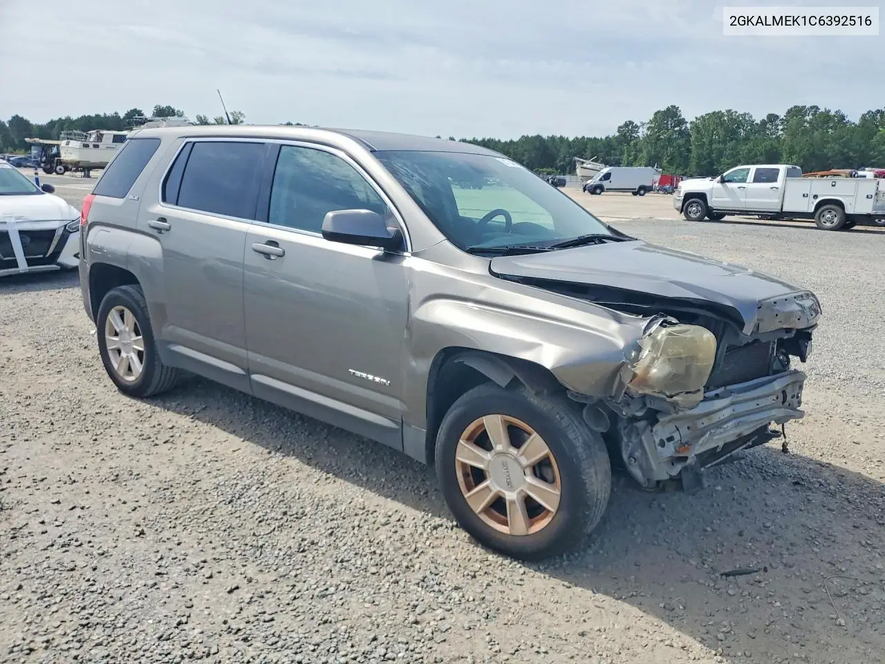 2012 GMC Terrain Sle VIN: 2GKALMEK1C6392516 Lot: 61784016
