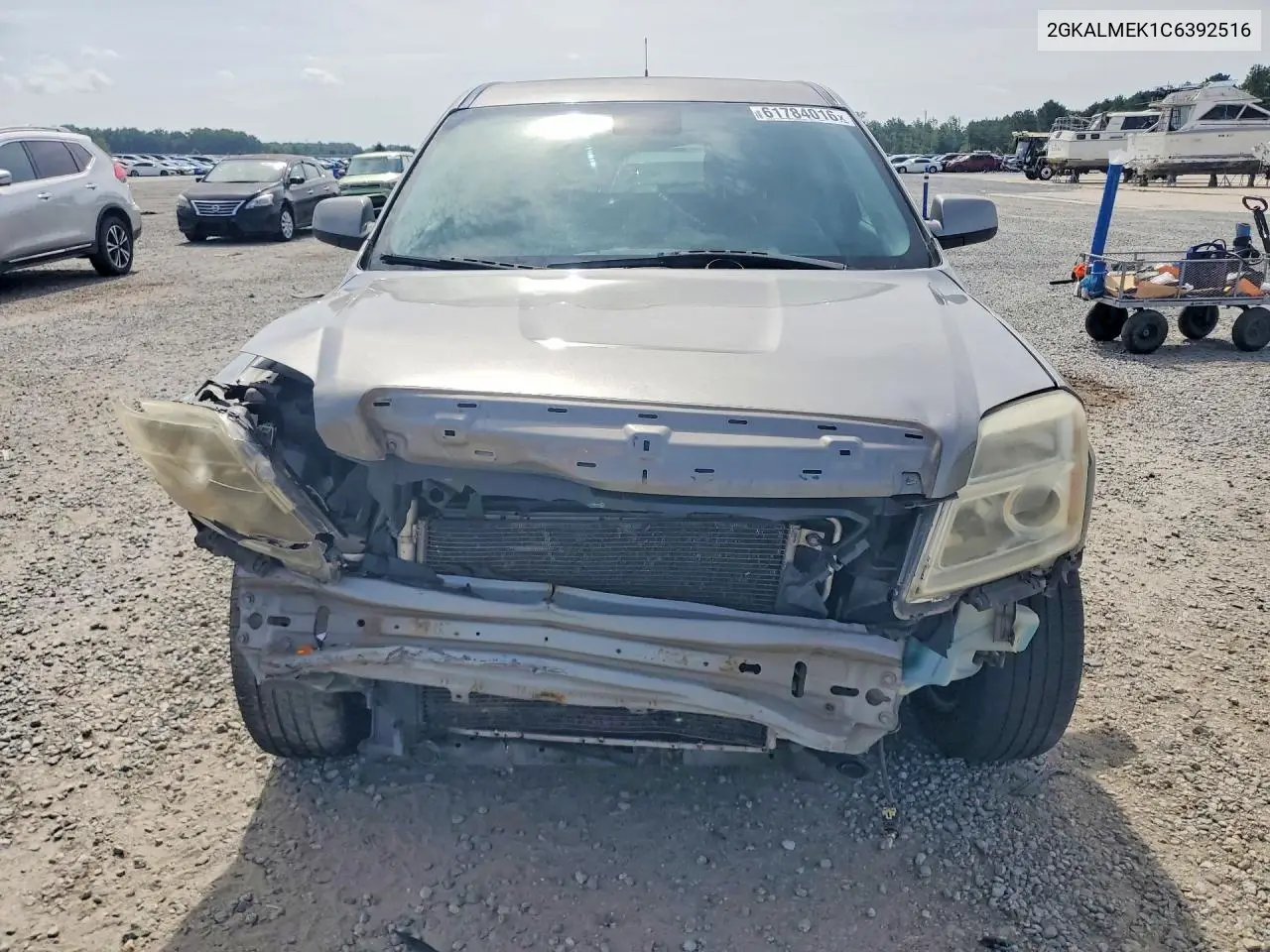 2012 GMC Terrain Sle VIN: 2GKALMEK1C6392516 Lot: 61784016