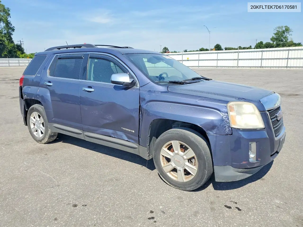 2GKFLTEK7D6170581 2013 GMC Terrain Sle