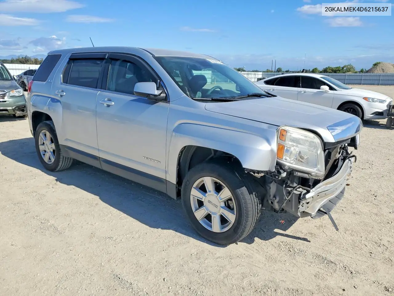 2013 GMC Terrain Sle VIN: 2GKALMEK4D6215637 Lot: 58954426