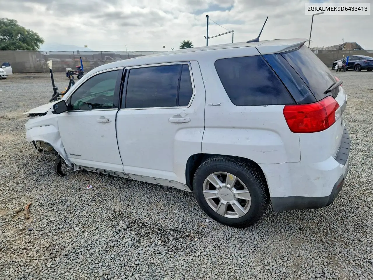 2013 GMC Terrain Sle VIN: 2GKALMEK9D6433413 Lot: 59713466