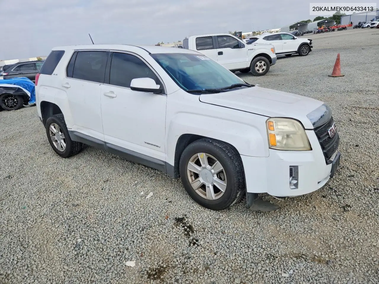 2013 GMC Terrain Sle VIN: 2GKALMEK9D6433413 Lot: 59713466