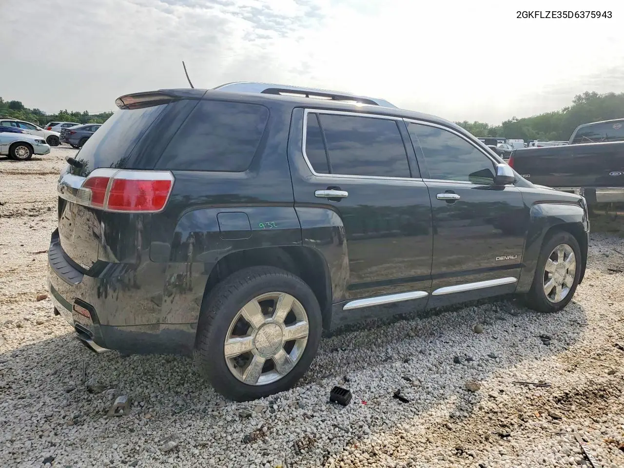 2013 GMC Terrain Denali VIN: 2GKFLZE35D6375943 Lot: 61184566
