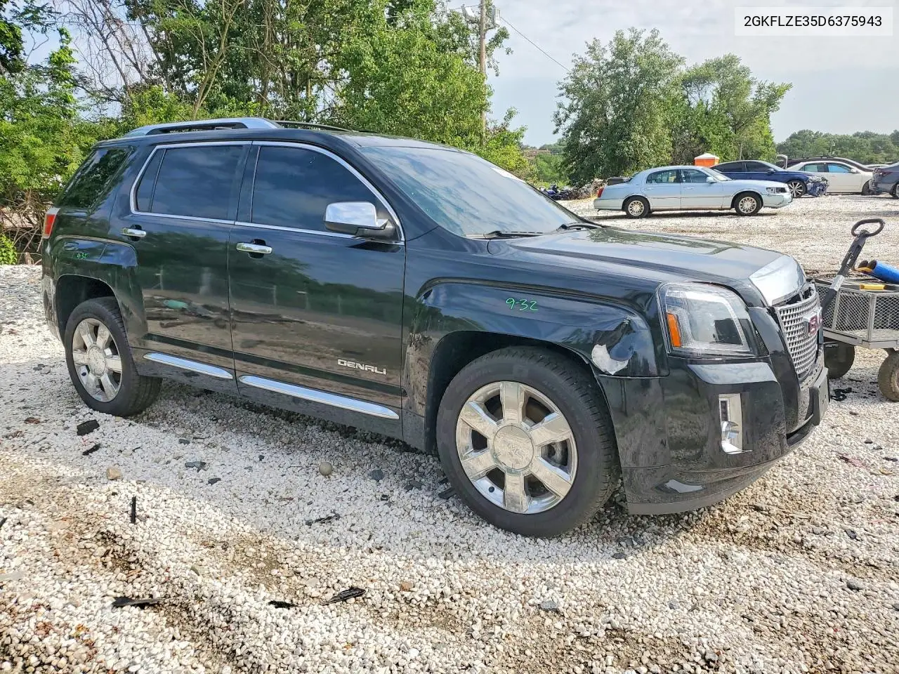 2013 GMC Terrain Denali VIN: 2GKFLZE35D6375943 Lot: 61184566