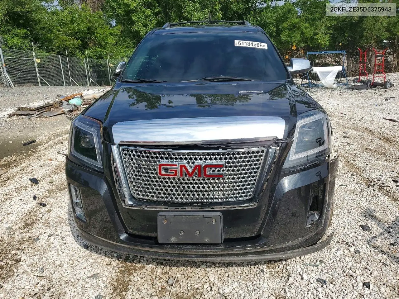 2013 GMC Terrain Denali VIN: 2GKFLZE35D6375943 Lot: 61184566