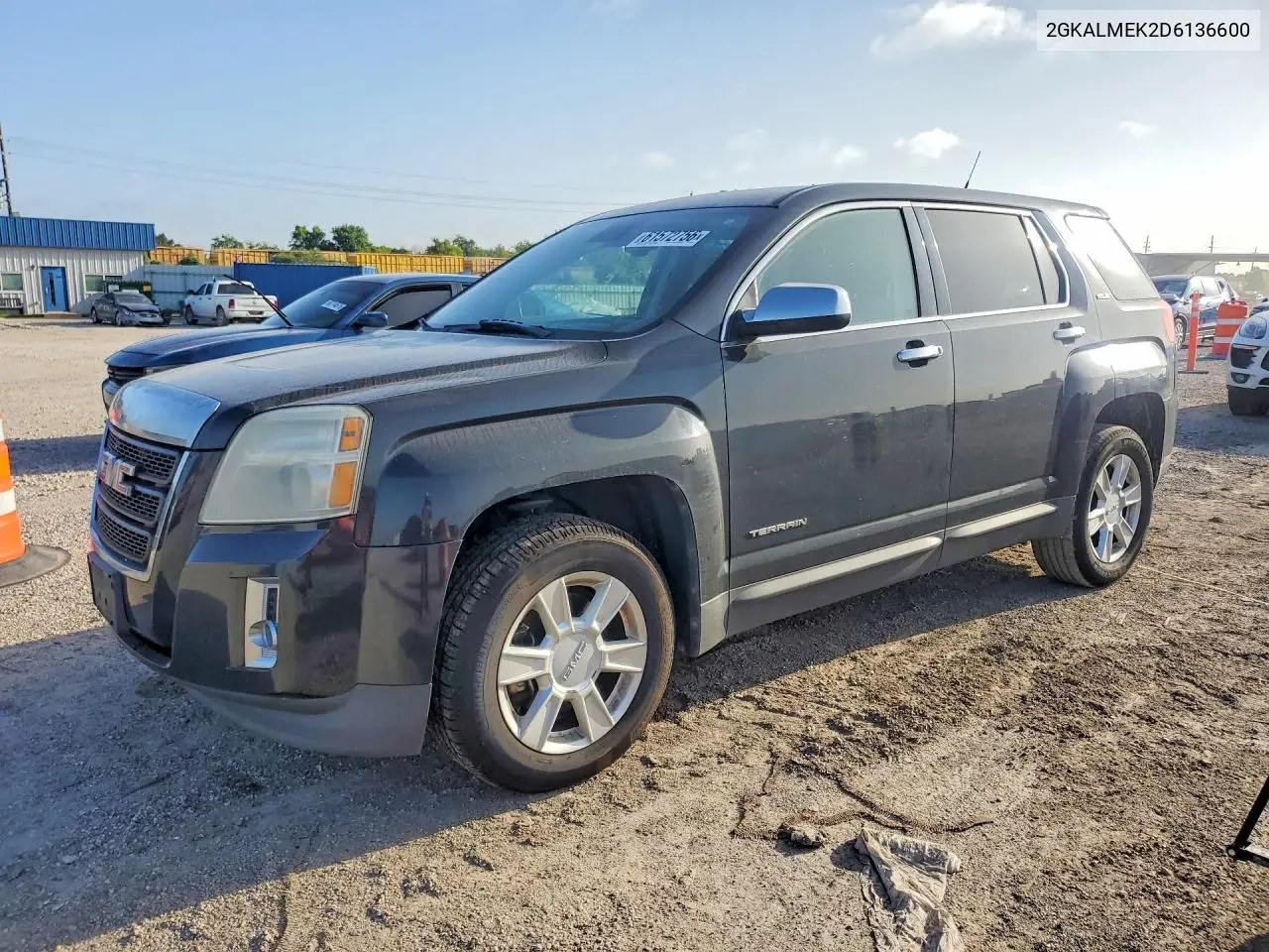 2013 GMC Terrain Sle VIN: 2GKALMEK2D6136600 Lot: 61572756