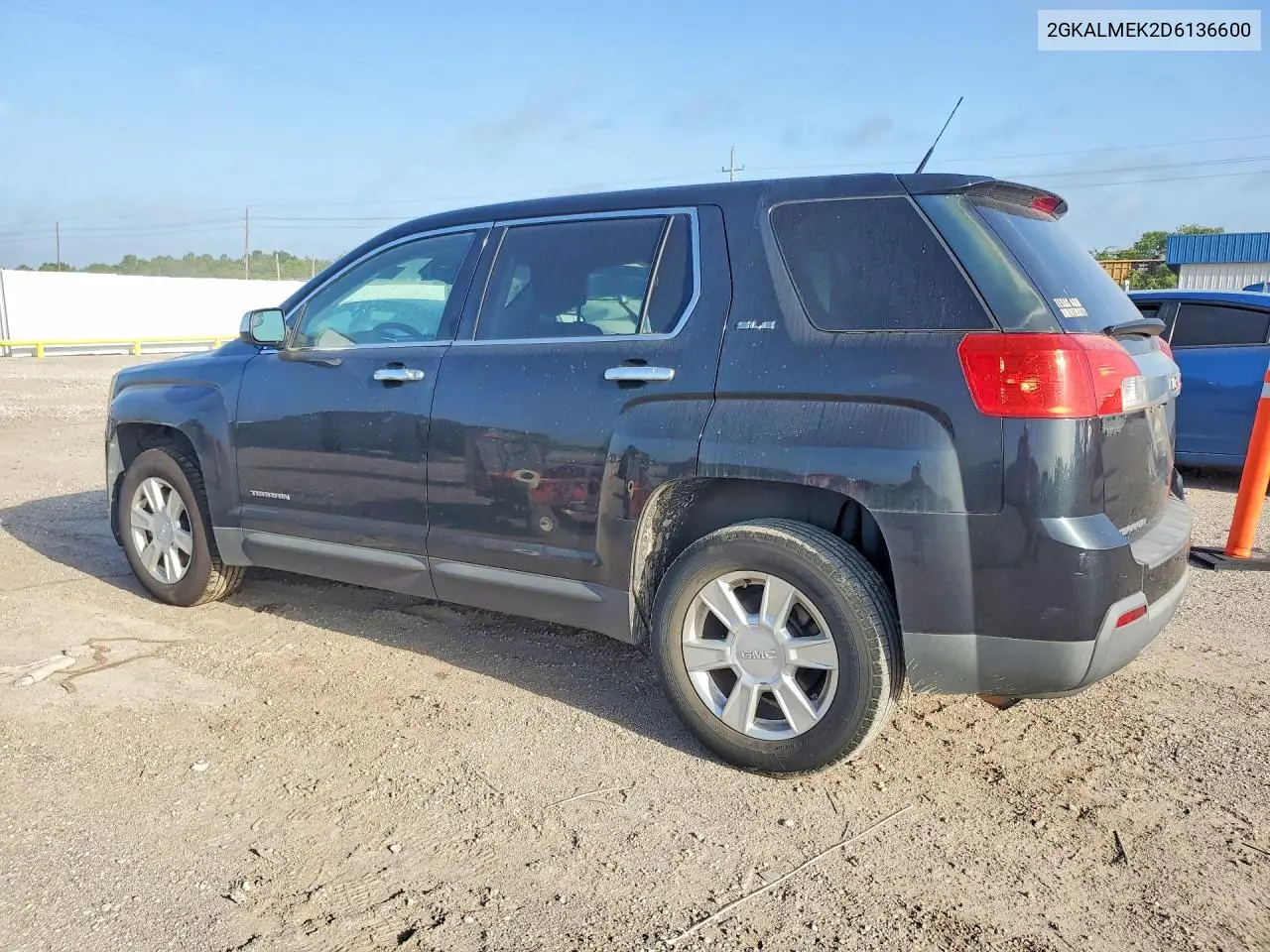 2013 GMC Terrain Sle VIN: 2GKALMEK2D6136600 Lot: 61572756