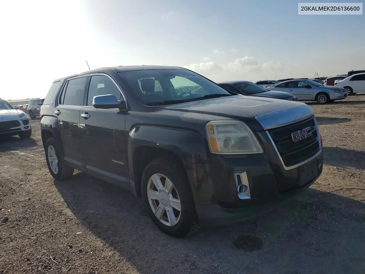 2013 GMC Terrain Sle VIN: 2GKALMEK2D6136600 Lot: 61572756