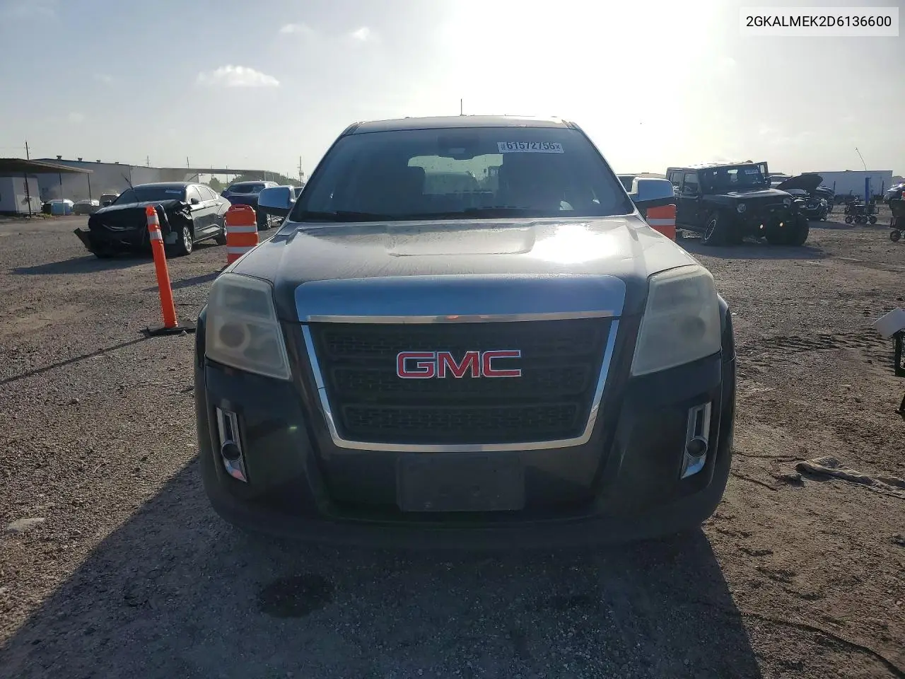 2013 GMC Terrain Sle VIN: 2GKALMEK2D6136600 Lot: 61572756