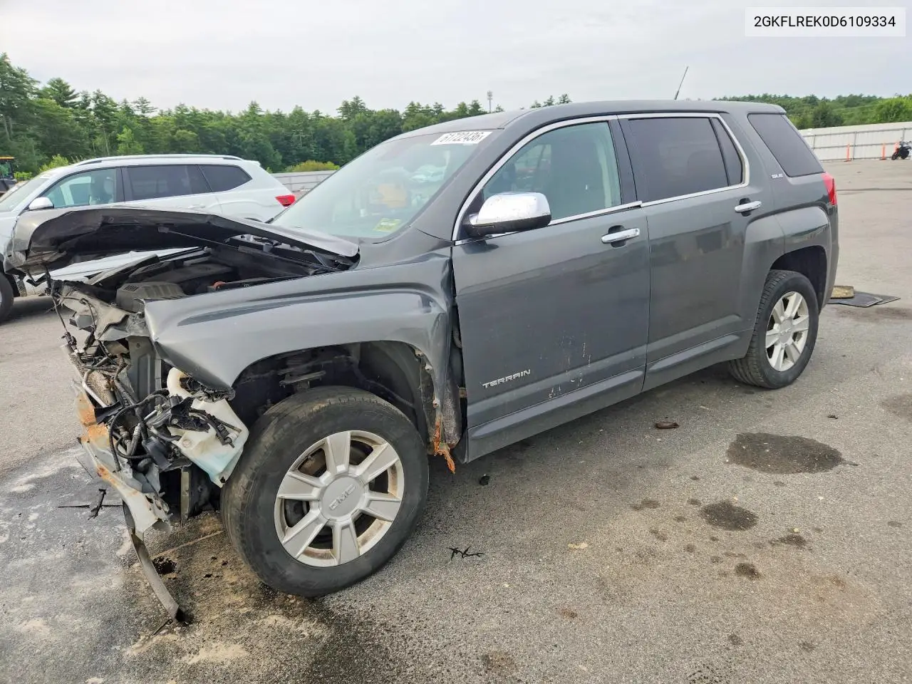 2013 GMC Terrain Sle VIN: 2GKFLREK0D6109334 Lot: 61722436