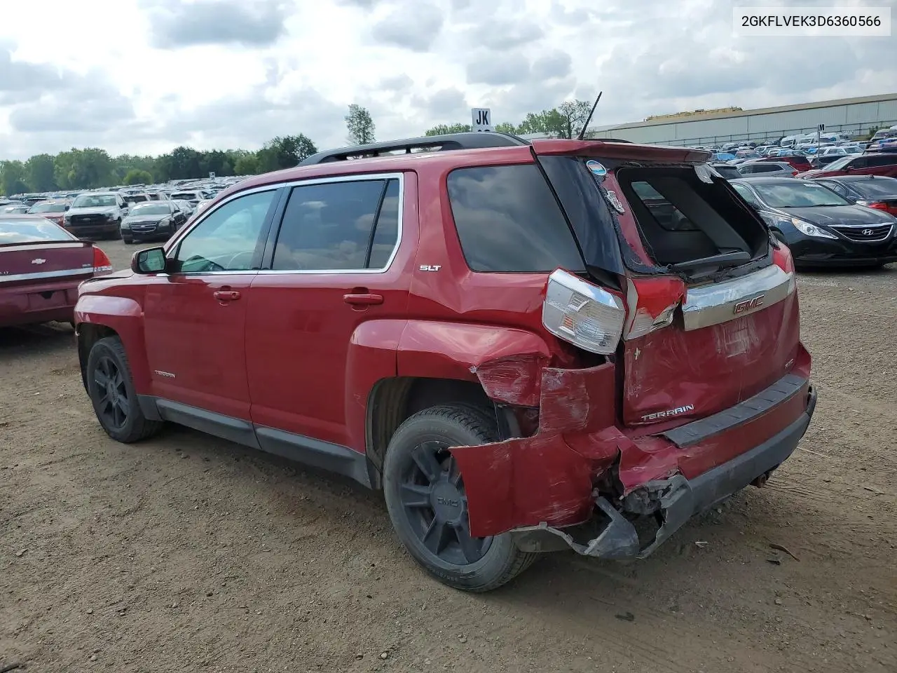 2013 GMC Terrain Slt VIN: 2GKFLVEK3D6360566 Lot: 61773486