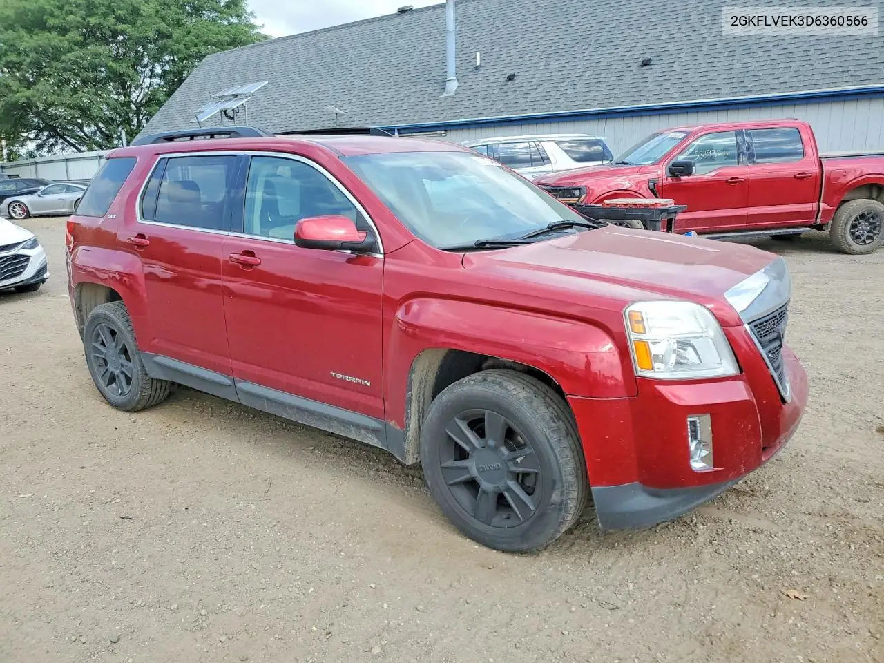 2013 GMC Terrain Slt VIN: 2GKFLVEK3D6360566 Lot: 61773486