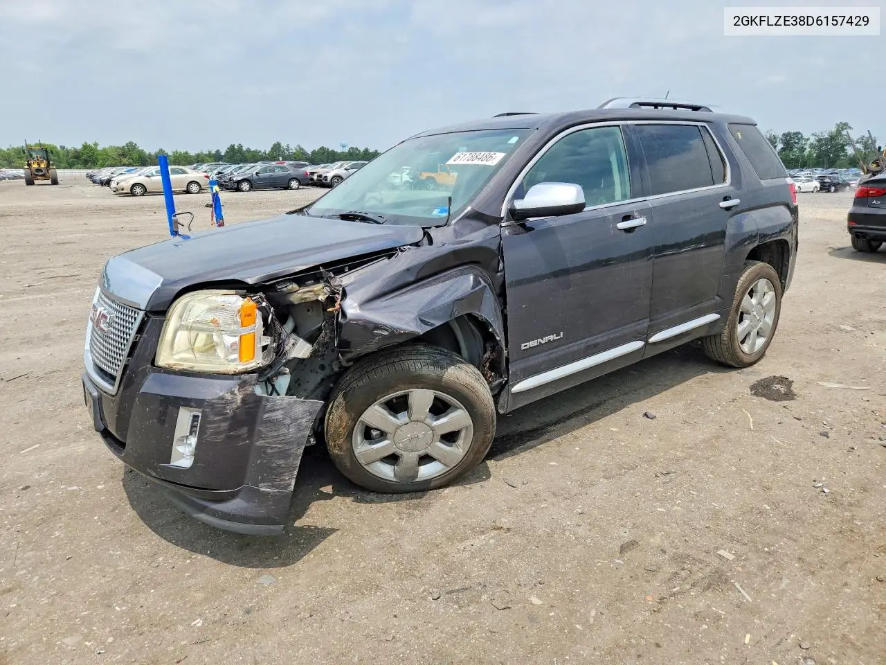 2013 GMC Terrain Denali VIN: 2GKFLZE38D6157429 Lot: 61788486