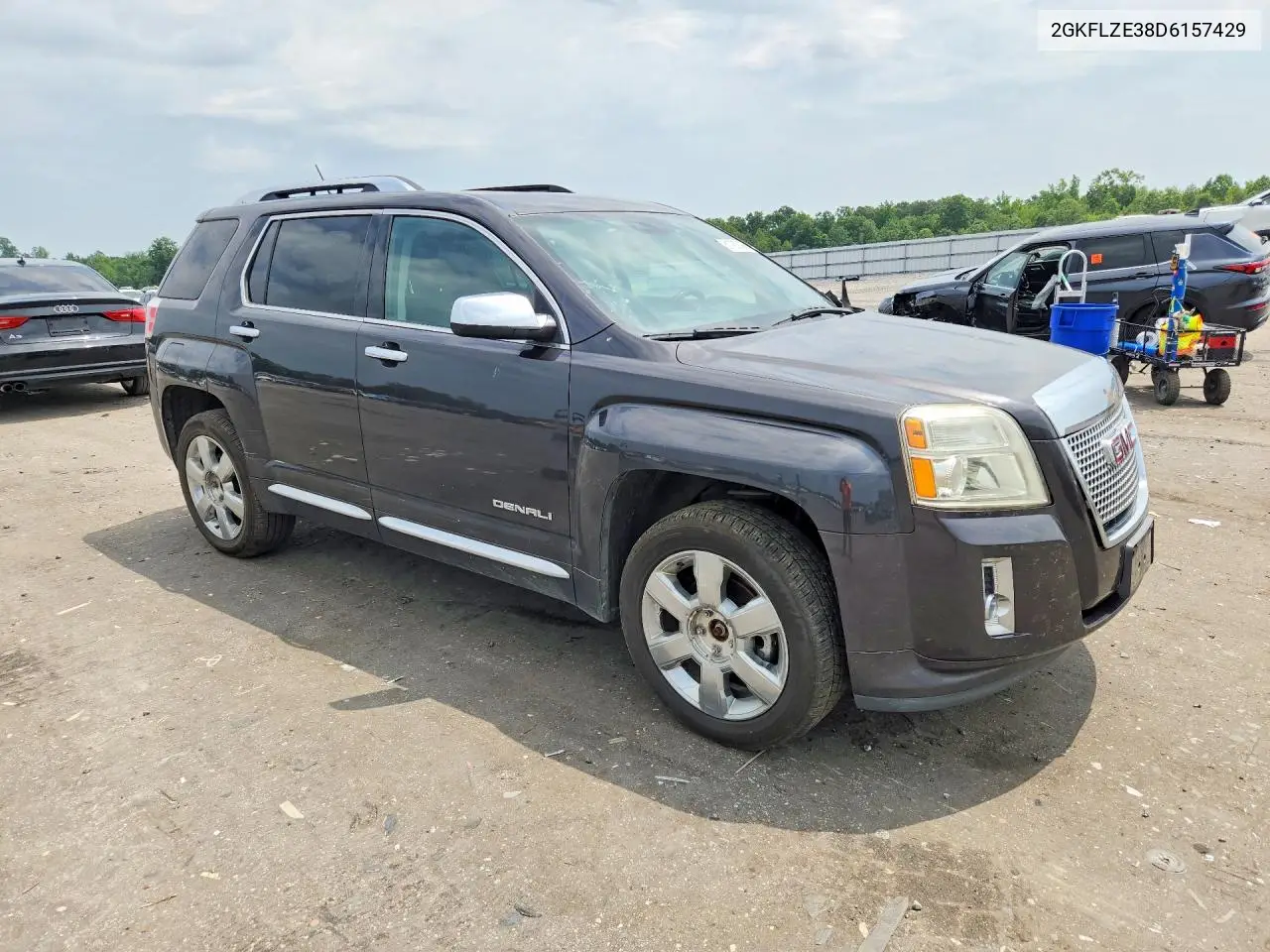 2013 GMC Terrain Denali VIN: 2GKFLZE38D6157429 Lot: 61788486