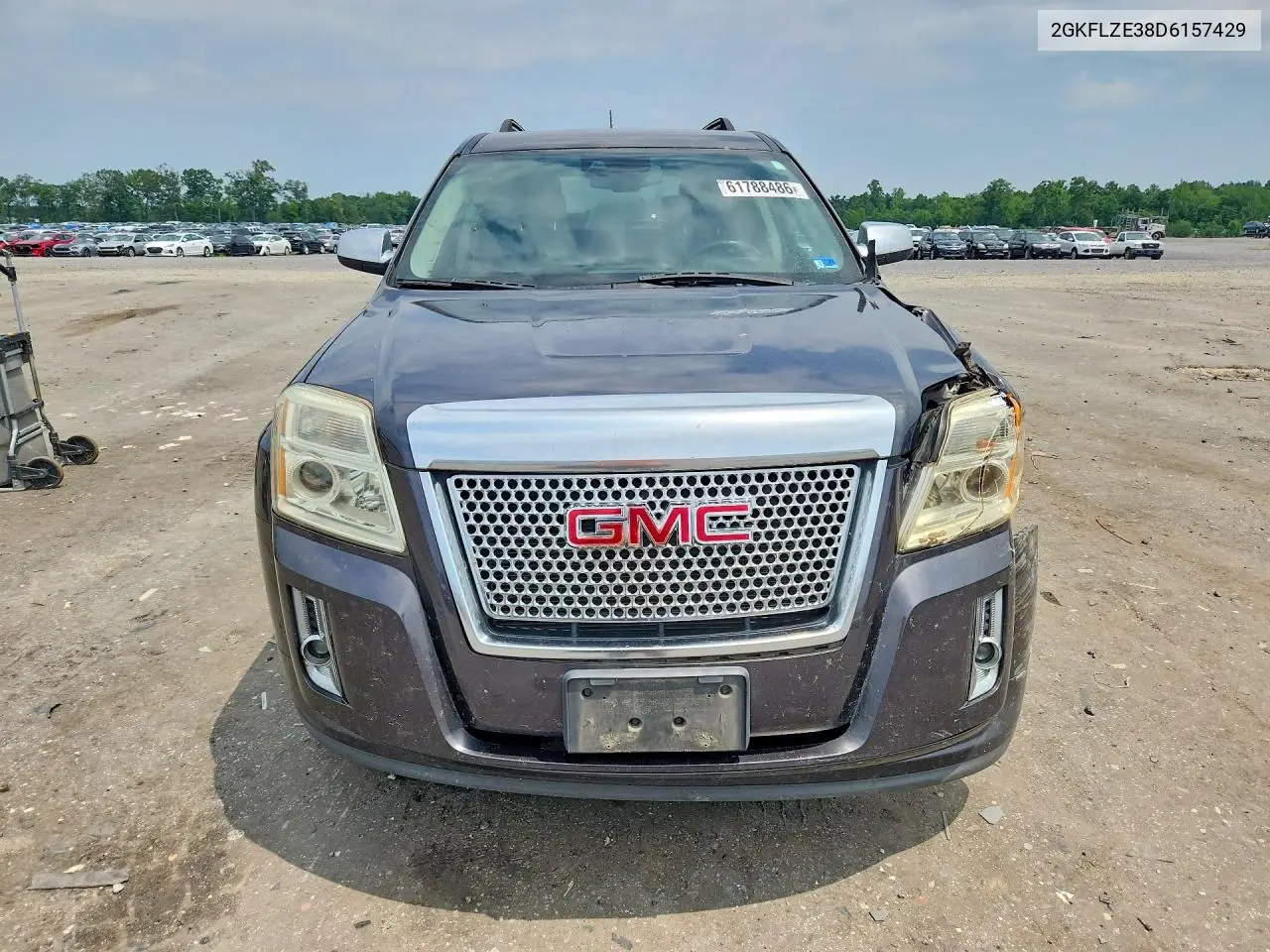 2013 GMC Terrain Denali VIN: 2GKFLZE38D6157429 Lot: 61788486