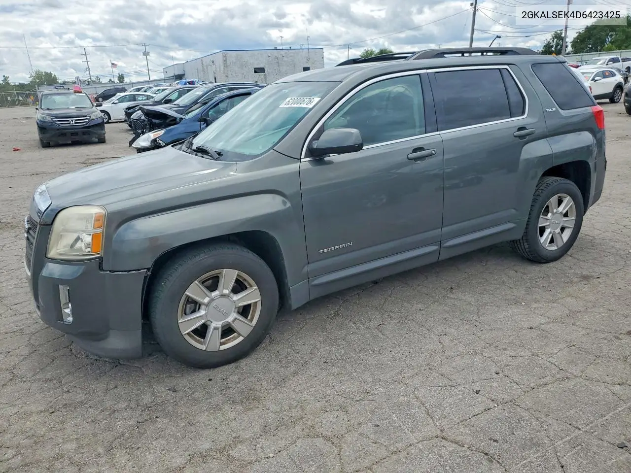 2013 GMC Terrain Sle VIN: 2GKALSEK4D6423425 Lot: 62000676