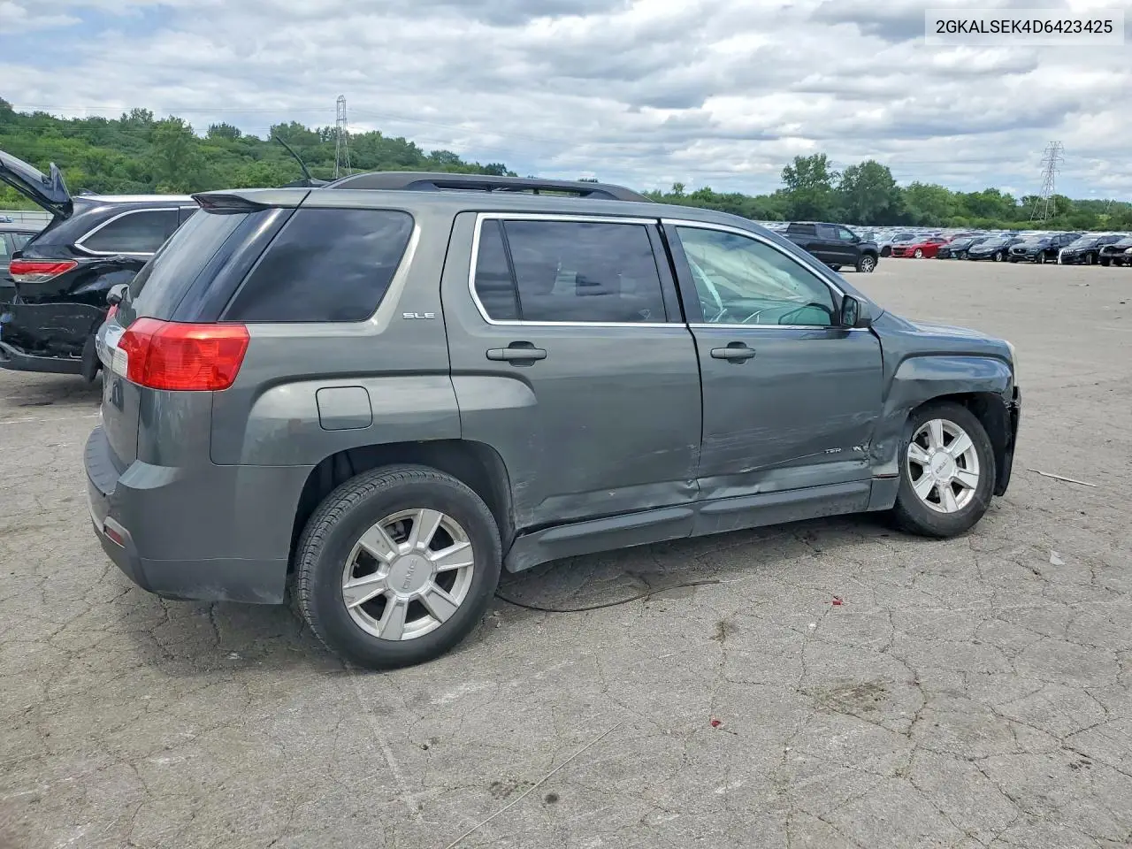 2013 GMC Terrain Sle VIN: 2GKALSEK4D6423425 Lot: 62000676