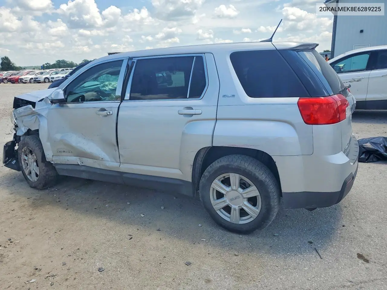2014 GMC Terrain Sle VIN: 2GKALMEK8E6289225 Lot: 60274796