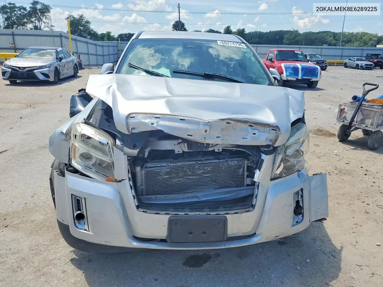 2014 GMC Terrain Sle VIN: 2GKALMEK8E6289225 Lot: 60274796