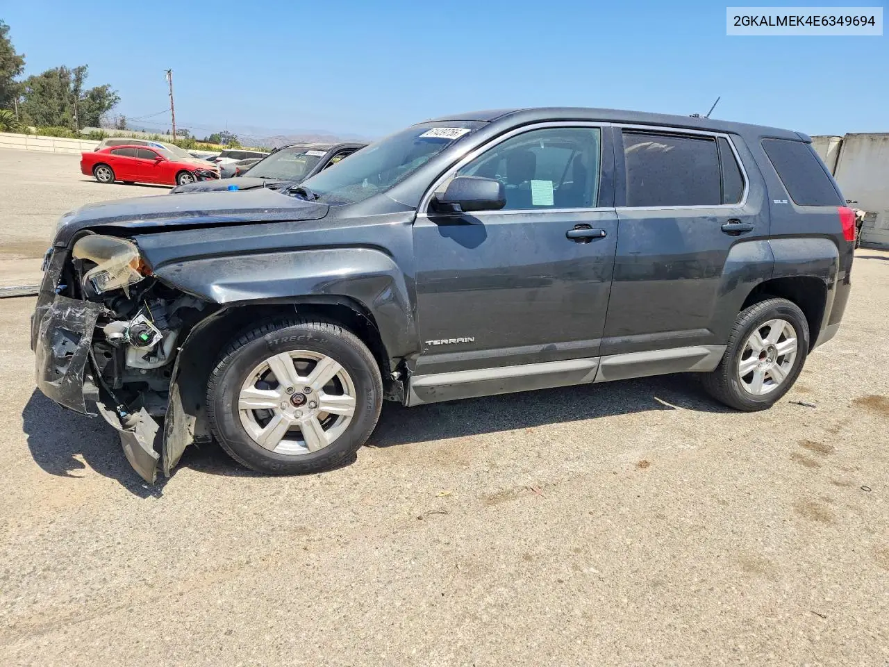 2014 GMC Terrain Sle VIN: 2GKALMEK4E6349694 Lot: 61439756