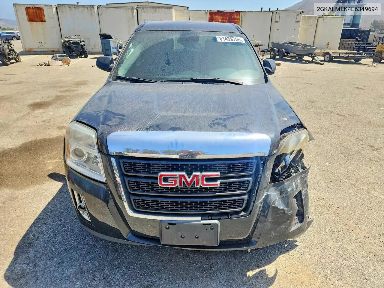2014 GMC Terrain Sle VIN: 2GKALMEK4E6349694 Lot: 61439756