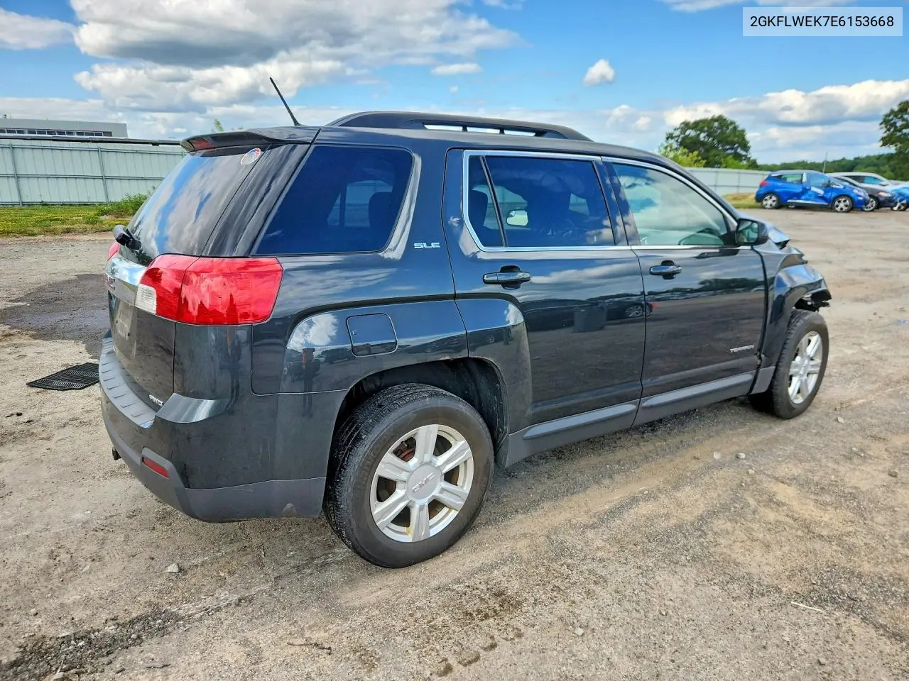2014 GMC Terrain Sle VIN: 2GKFLWEK7E6153668 Lot: 62070896