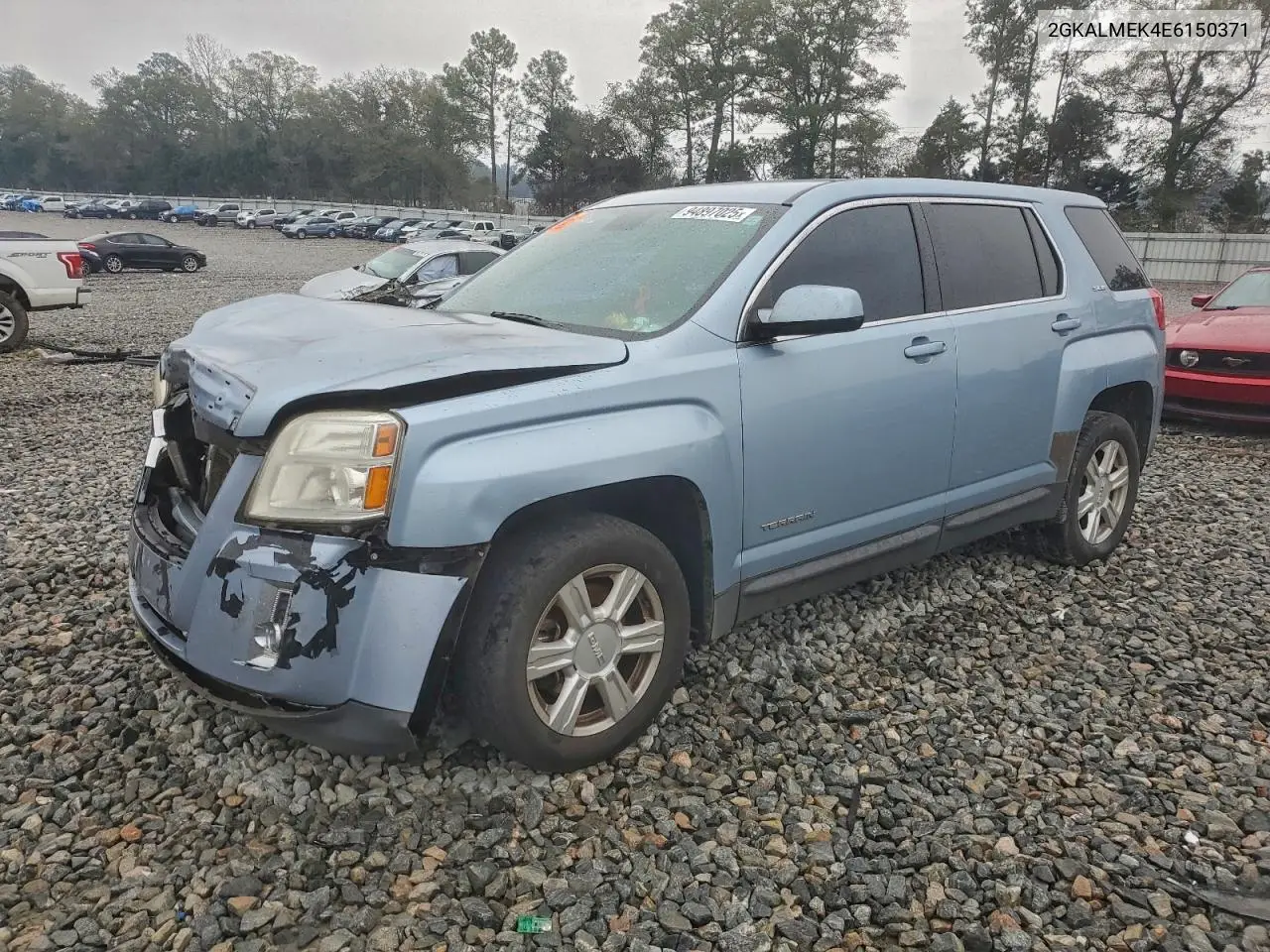 2GKALMEK4E6150371 2014 GMC Terrain Sle