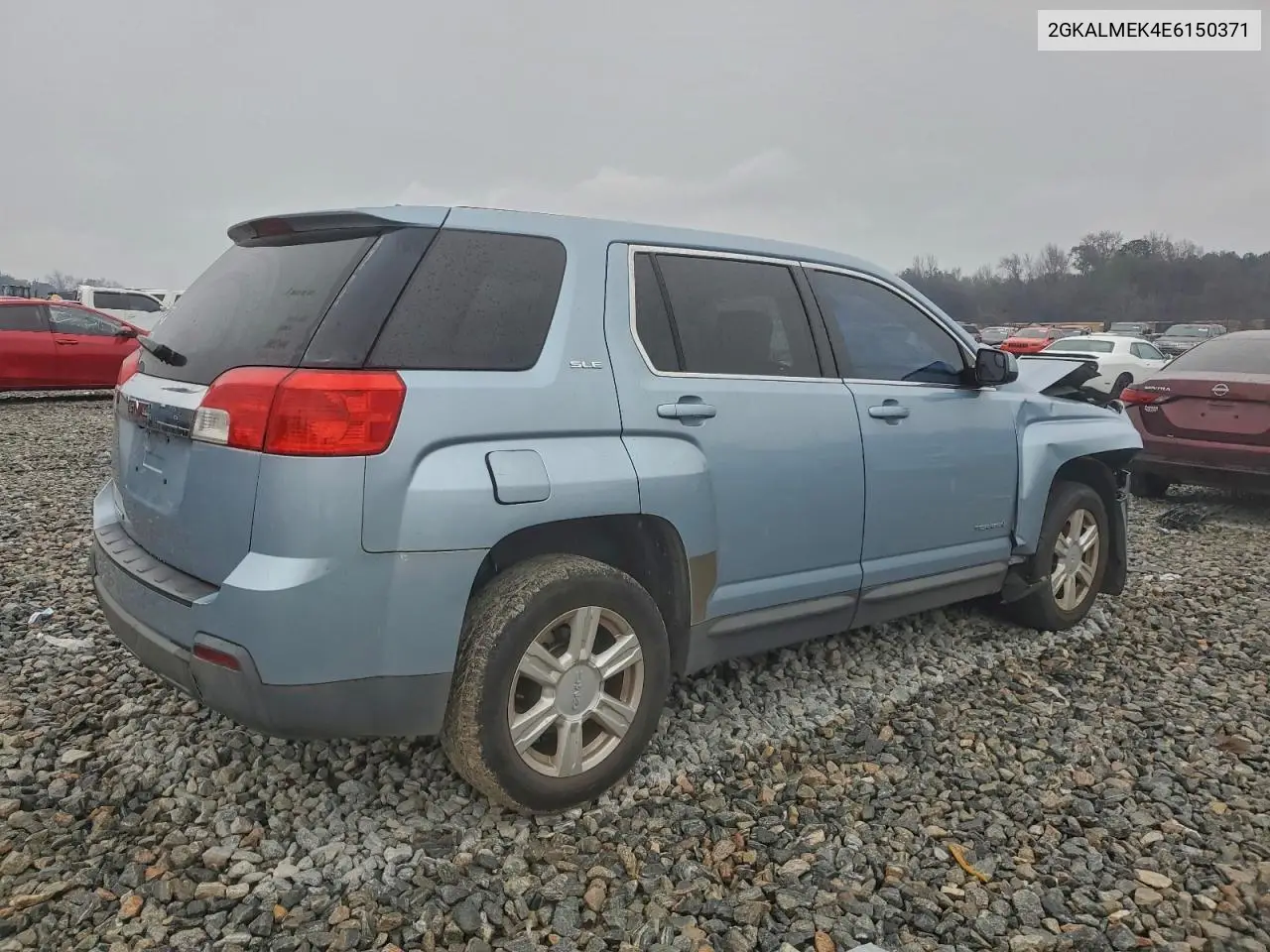 2GKALMEK4E6150371 2014 GMC Terrain Sle