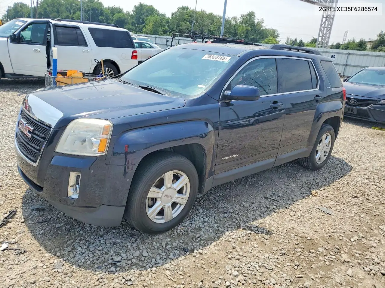 2015 GMC Terrain Slt VIN: 2GKFLXE35F6286574 Lot: 55826106